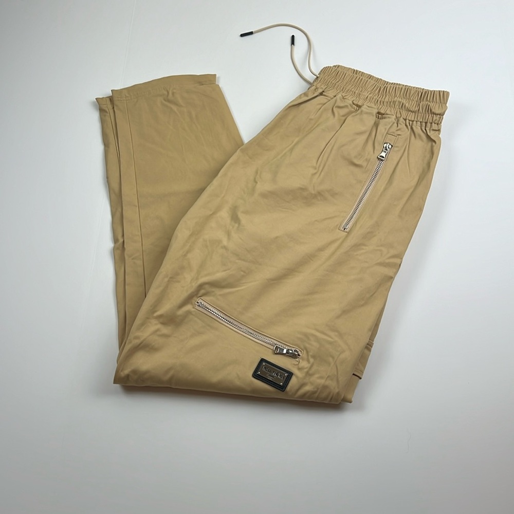 NWOT Well Known Studios Mens Drawstring Cargo Jogger Sweatpants Size Large